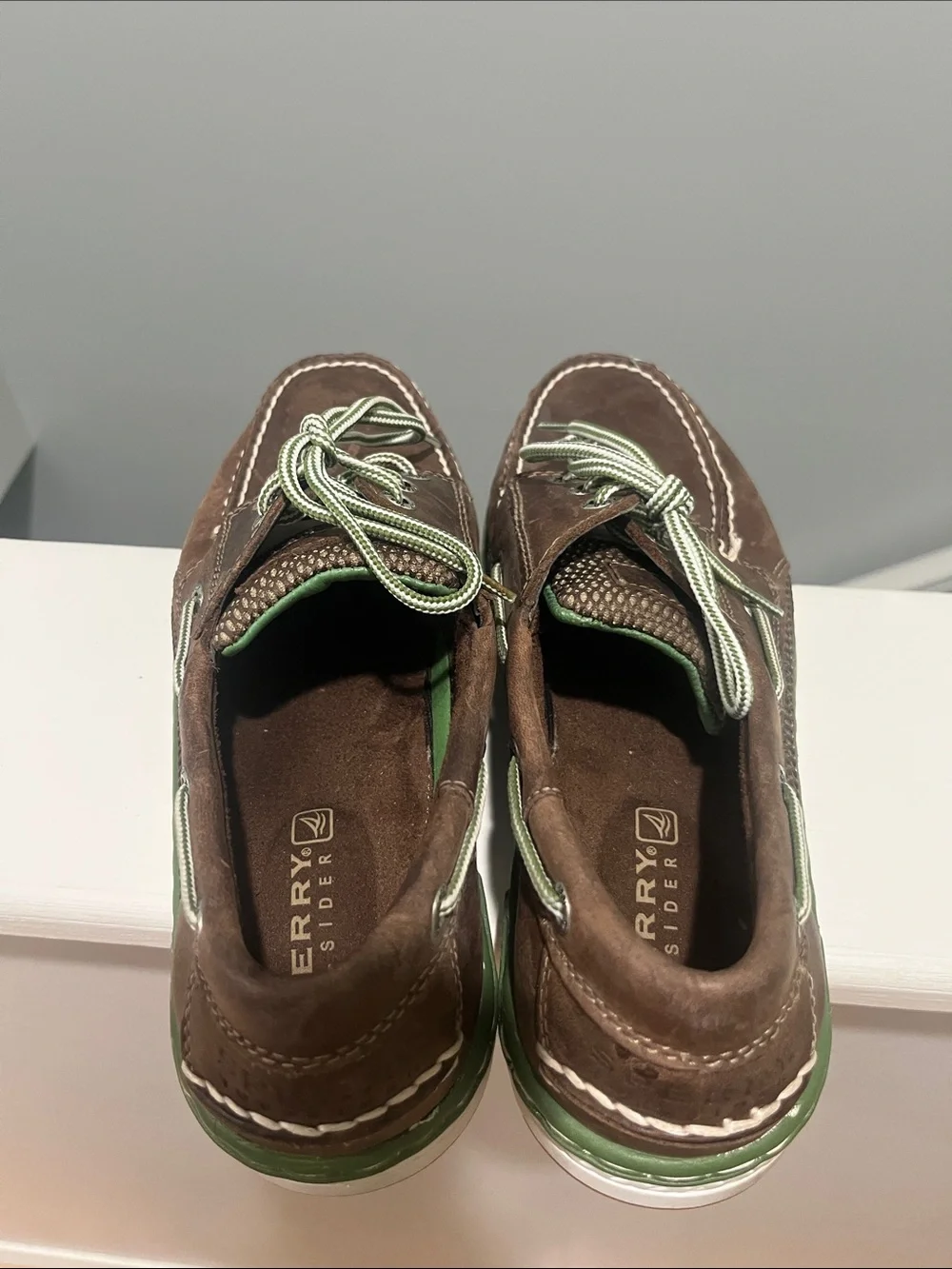 Sperry brown leather